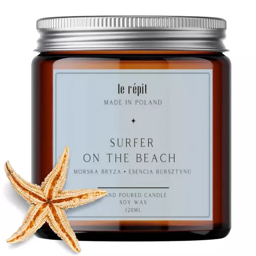 Świeca sojowa zapachowa Surfer on the Beach 120 ml