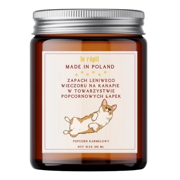 Świeca PSIE ŁAPKI 180 ml