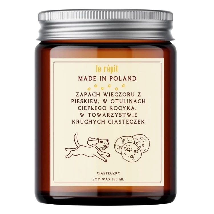 Świeca SŁODKI PIESEK 180 ml
