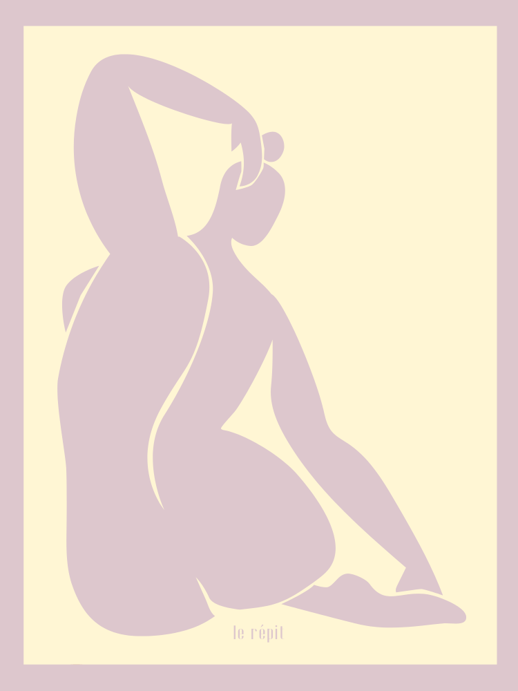 Plakat Feminity Purple