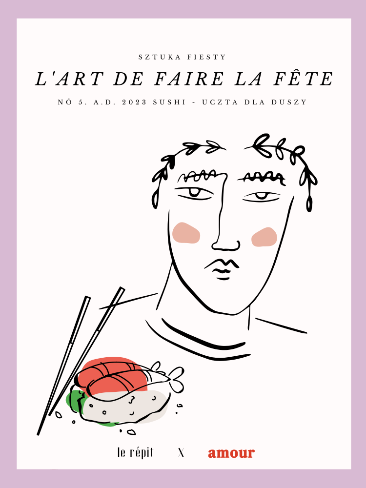 Plakat La Fête SUSHI